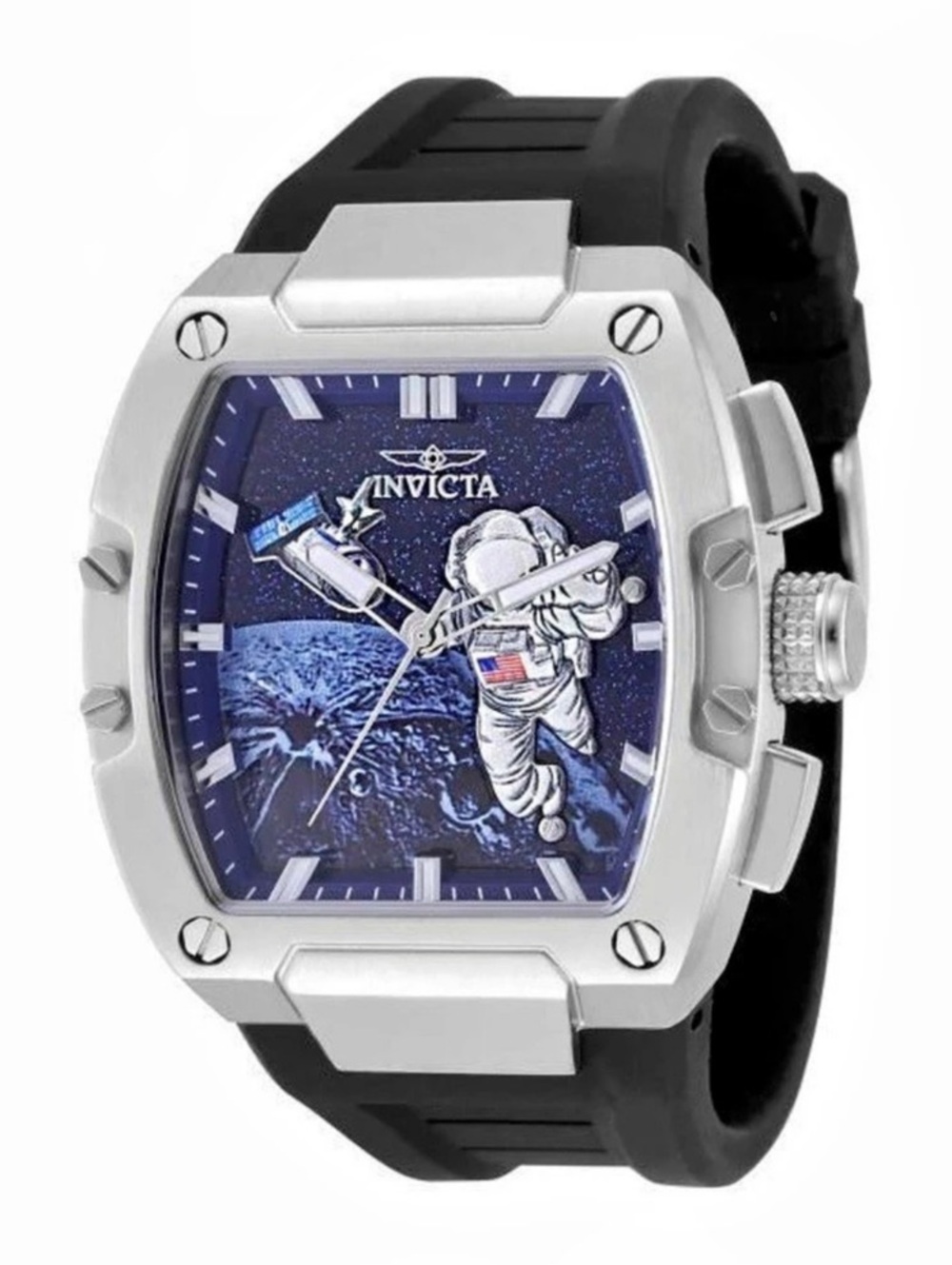 Invicta S1 Rally Moonlander Men's Watch - 43mm, Black (50643)